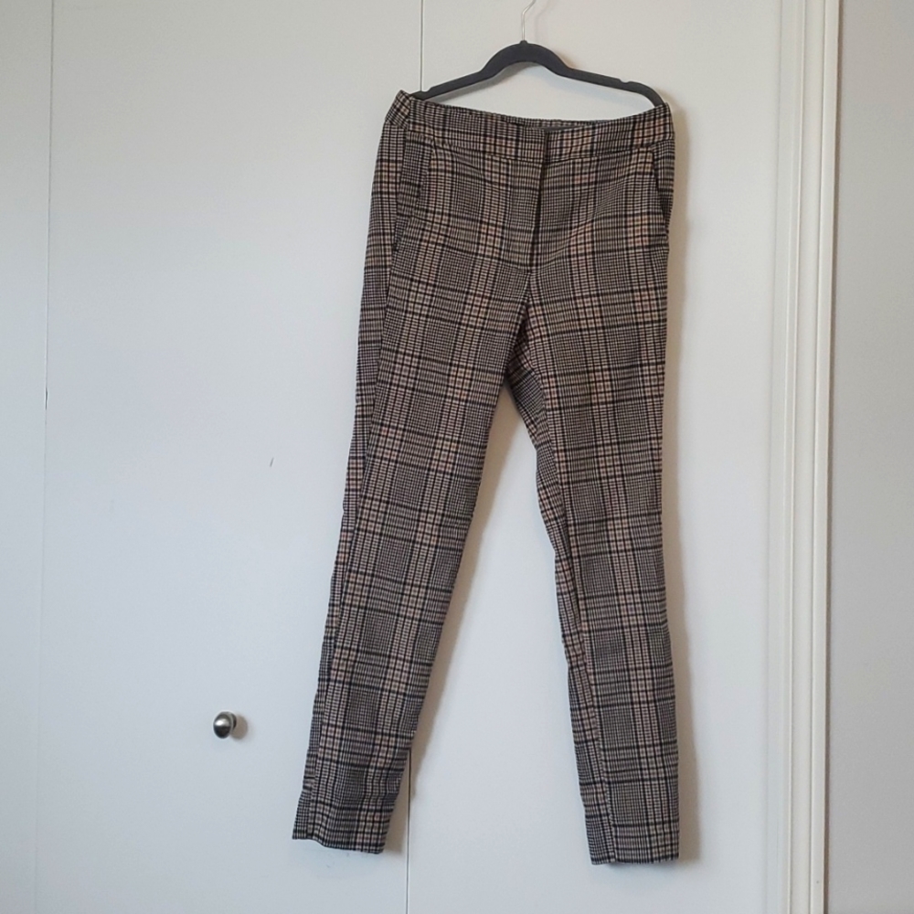 Zara plaid pants